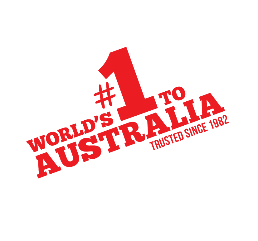 World's #1 to Australia
